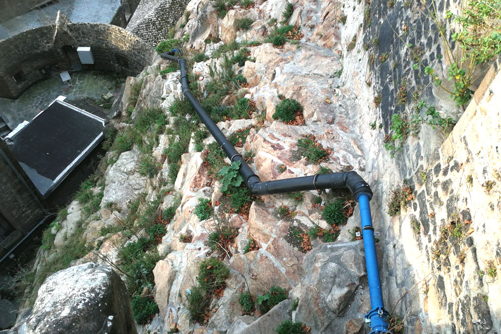 Arrivée d'eau potable temporaire