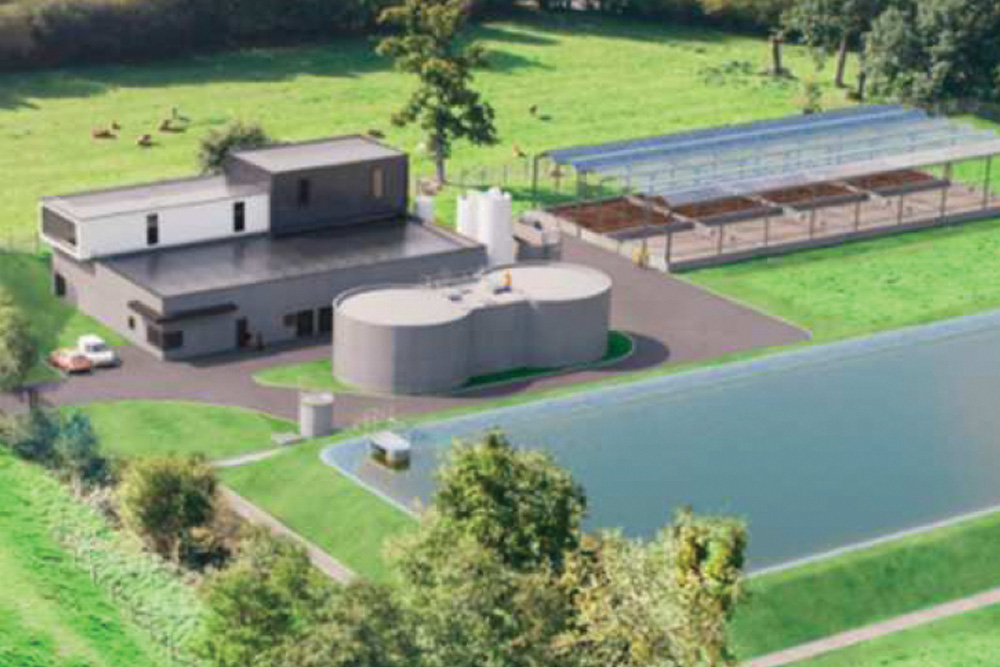 Future usine de production d'eau potable de Ver