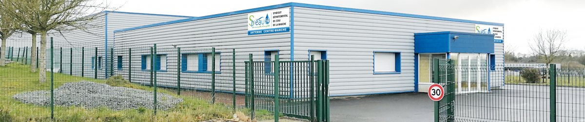 Nouvelle antenne Centre Manche à Coutances, SDeau50