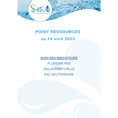 Point ressources au 14 avril 2023