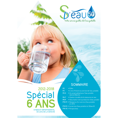 SDeau50, brochure spéciale 6 ans