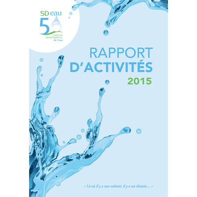 Sdeau50, rapport d'activités 2015