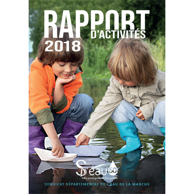 SDeau50, rapport d'activités 2018